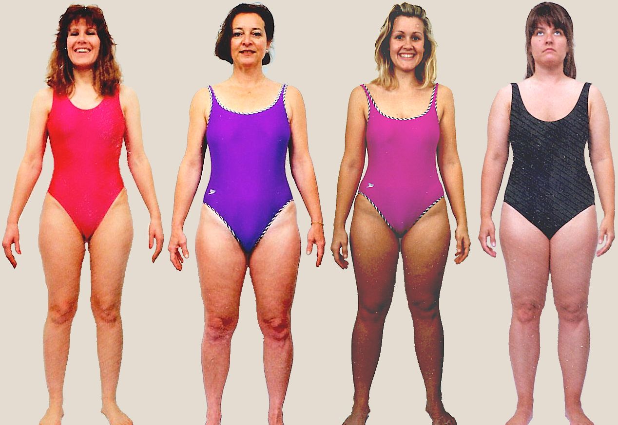 Pictures of female Kidney body type