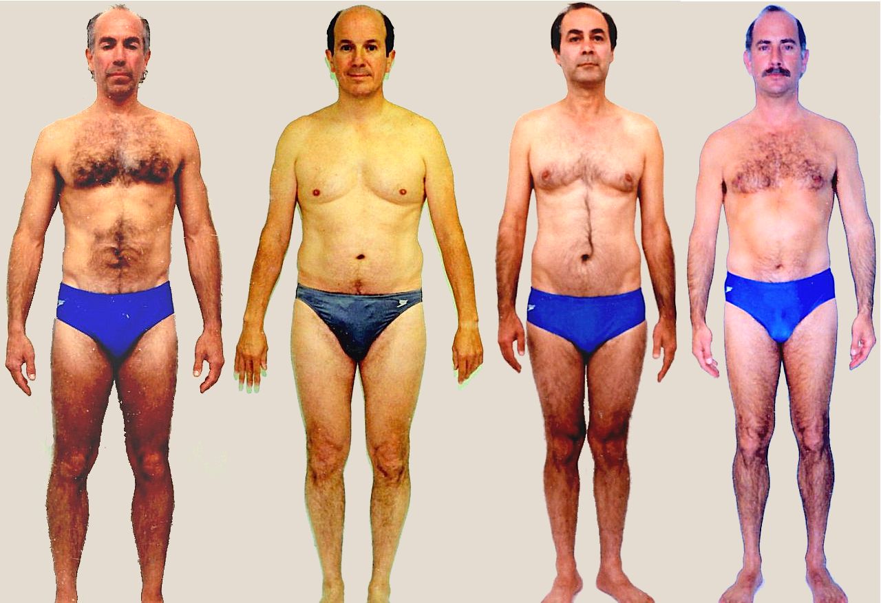 Pictures of male Blood body type