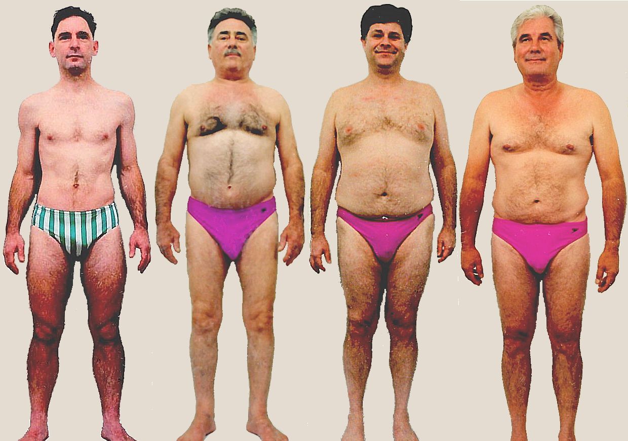 Pictures of male Skin body type