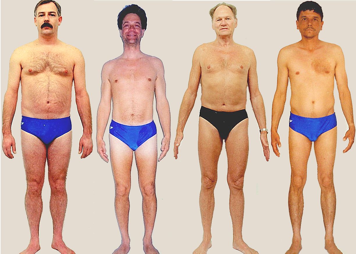 Pictures of male Stomach body type